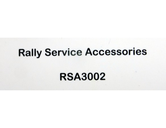 RALLY SERVICE ACCESSORIES REF.RSA3002 AVANT SLOT
