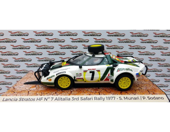 LANCIA STRATOS RALLY SAFARI 1977 SERIE SAFARI Nº2 ED.LIMTD LIMPIO COCHESLOT
