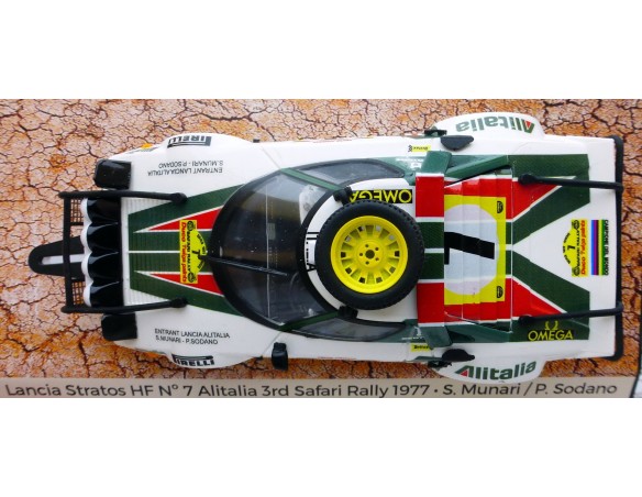 LANCIA STRATOS RALLY SAFARI 1977 SERIE SAFARI Nº2 ED.LIMTD LIMPIO COCHESLOT