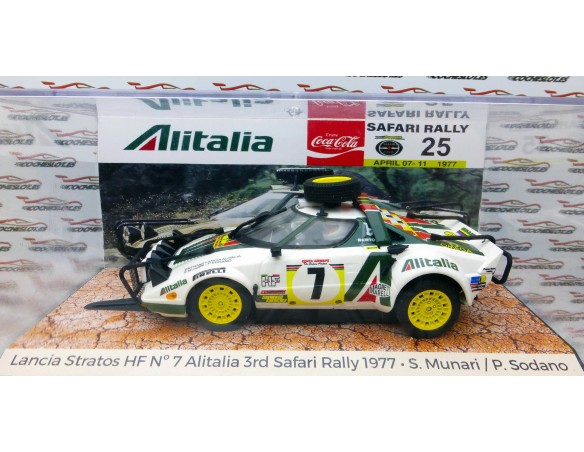 LANCIA STRATOS RALLY SAFARI 1977 SERIE SAFARI Nº2 ED.LIMTD LIMPIO COCHESLOT