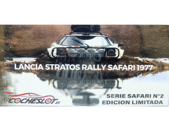 LANCIA STRATOS RALLY SAFARI 1977 SERIE SAFARI Nº2 ED.LIMTD LIMPIO COCHESLOT