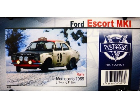 FORD ESCORT MK1 RALLY MONTECARLO 1969 REF.FDLR001 VULCAN