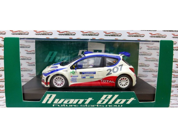 PEUGEOT 207 S200 RALLY PRINCIPE DE ASTURIAS 2008 REF.50503 AVANT SLOT