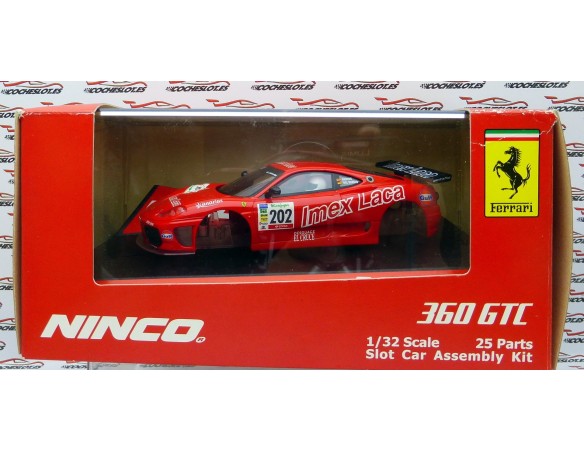 FERRARI 360 GTC 25 PARTS ASSEMBLY KIT REF.50522 NINCO