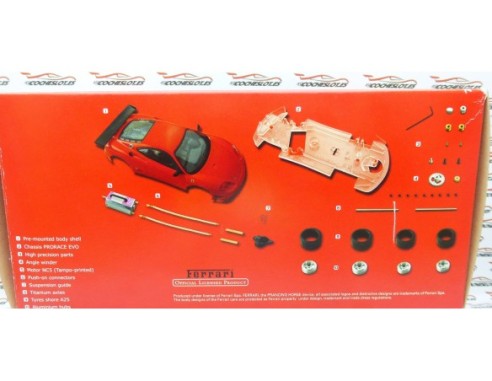 FERRARI 360 GTC 25 PARTS ASSEMBLY KIT REF.50522 NINCO