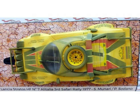 LANCIA STRATOS RALLY SAFARI 1977 SERIE SAFARI Nº2 EFECTO SUCIO ED.LIMTD COCHESLOT