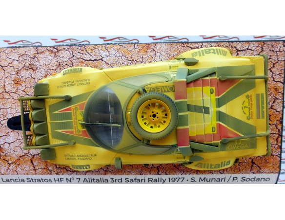 LANCIA STRATOS RALLY SAFARI 1977 SERIE SAFARI Nº2 EFECTO SUCIO ED.LIMTD COCHESLOT
