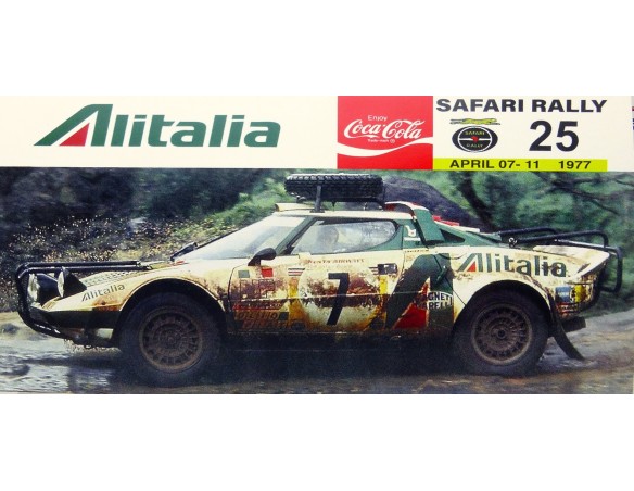 LANCIA STRATOS RALLY SAFARI 1977 SERIE SAFARI Nº2 EFECTO SUCIO ED.LIMTD COCHESLOT
