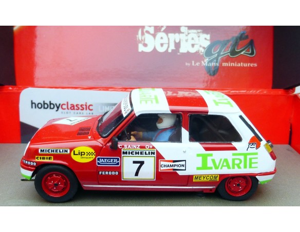 RENAULT 5TS COPA INICIACION 1ST CALAFAT 1981 CARLOS SAINZ REF.GTS132004M LE MANS MINIATURES