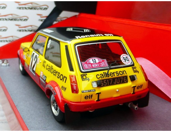 RENAULT 5 ALPINE GR2 Nº12 3ÈME PLACE MONTE CARLO 1978 REF.GTS132003/12M LE MANS MINIATURES