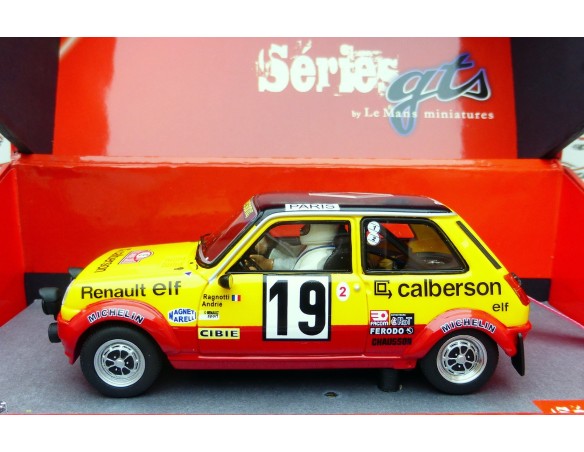 RENAULT 5 ALPINE GR2 Nº19 WINNER MONTE CARLO 1978 REF.GTS132003/19M HOBBY CLASSIC