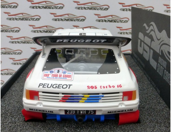 PEUGEOT 205 T16 EVO2 TOUR DE CORSE 1986 REF.B02001 OSC