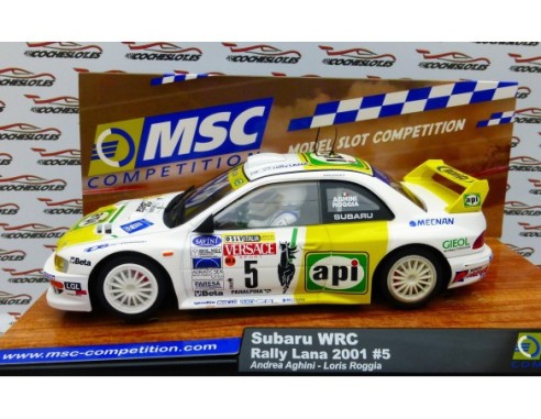 SUBARU WRC RALLY LANA 2001 Nº5 REF.6030 MSC