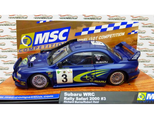 SUBARU WRC RALLY SAFARI 2000 Nº3 REF.6042 MSC