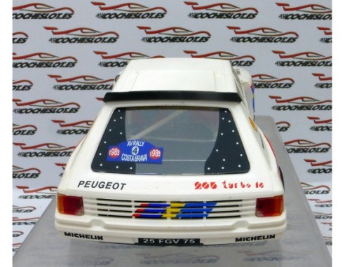 PEUGEOT 205 T16 Nº5 XV RALLY 4 COSTA BRAVA 1985 SPIRIT