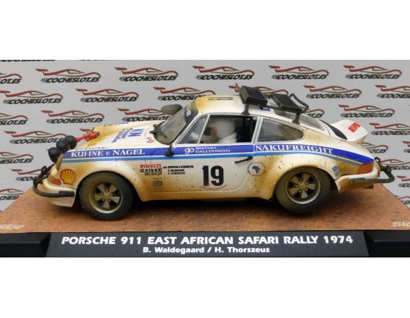 PORSCHE 911 EAST AFRICAN SAFARI RALLY 1974 EFECTO SUCIO REF.A2020