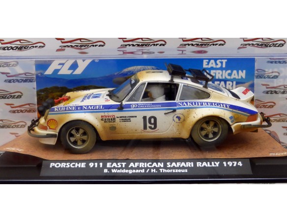 PORSCHE 911 EAST AFRICAN SAFARI RALLY 1974 EFECTO SUCIO REF.A2020
