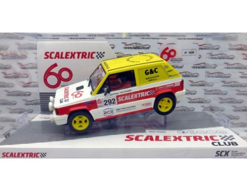 PANDA CLUB SCALEXTRIC 60º ANIVERSARIO REF.U10422S300 SCX