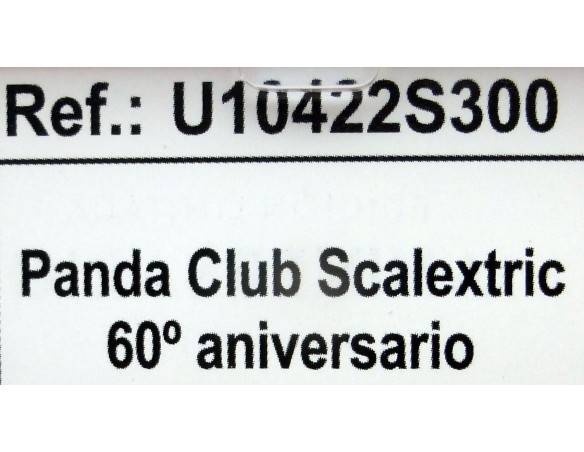 PANDA CLUB SCALEXTRIC 60º ANIVERSARIO REF.U10422S300 SCX