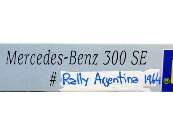 MERCEDES BENZ 300 SE RALLY ARGENTINA 1964 REF.08350 REVELL