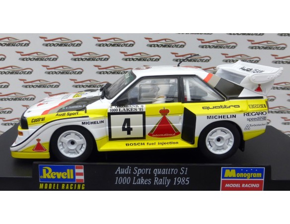 AUDI SPORT QUATTRO S1 100 LAKES RALLY 1985 REF.08337 REVELL