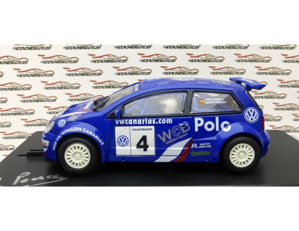 VOLKSWAGEN POLO S1 600 SUBCAMPEONES DE CANARIAS DE RALLY 2006 PONCE. POWER SLOT