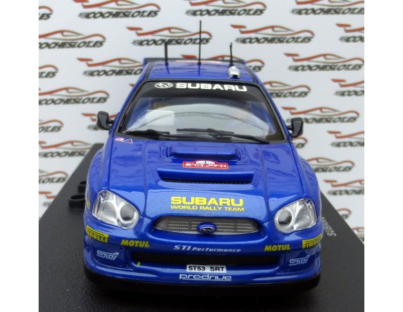 SUBARU NEW AGE IMPREZA WRC 2004 Nº1 WINNER OF RALLY JAPAN REF.13612 AUTOART