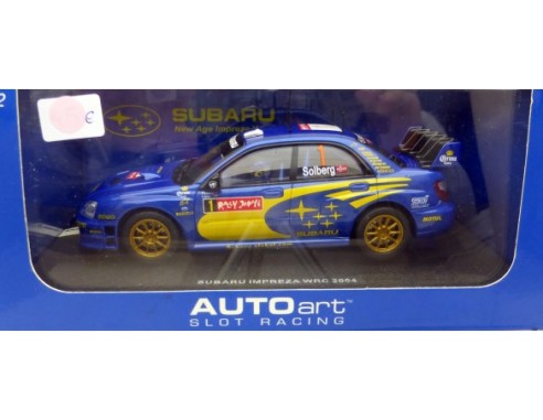 SUBARU NEW AGE IMPREZA WRC 2004 Nº1 WINNER OF RALLY JAPAN REF.13612 AUTOART