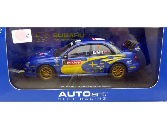 SUBARU NEW AGE IMPREZA WRC 2004 Nº1 WINNER OF RALLY JAPAN REF.13612 AUTOART