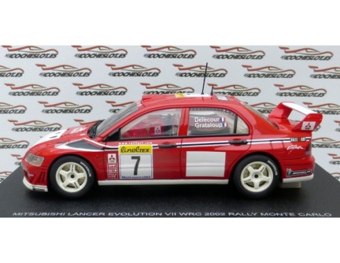 MITSUBISHI LANCER EVO VII WRC 2002 RALLY MONTECARLO REF.13012 AUTOART