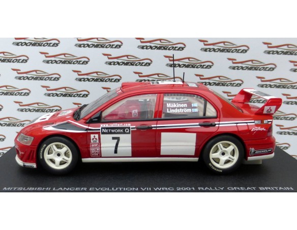 MITSUBISHI LANCER EVO VII WRC 2001 RALLY GREAT BRITAIN REF.13011 AUTOART