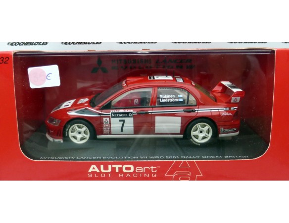 MITSUBISHI LANCER EVO VII WRC 2001 RALLY GREAT BRITAIN REF.13011 AUTOART