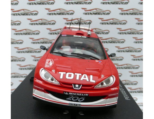 PEUGEOT 206 WRC 2003 Nº2 RALLY OF MONTECARLO REF.13512 AUTOART