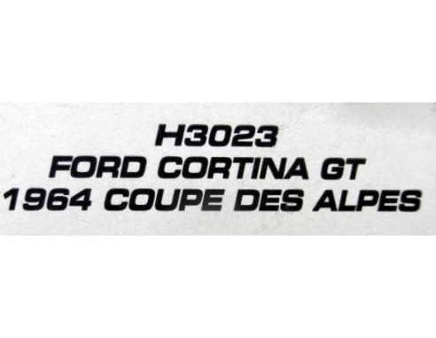 FORD CORTINA GT 1964 COUPE DES ALPES REF.H3023 SUPERSLOT