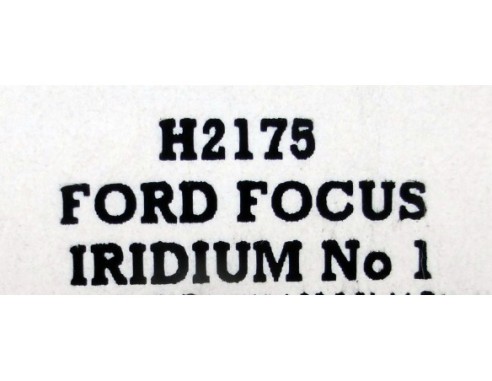 FORD FOCUS IRIDIUM Nº1 REF.H2175 SUPERSLOT
