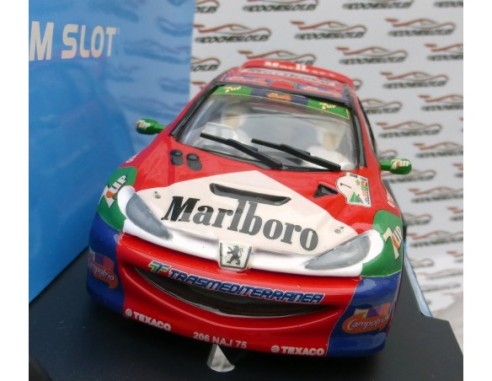 PEUGEOT 206 WRC RALLYE EL CORTE INGLES 2001 J.M.PONCE REF.TS11005 TEAM SLOT