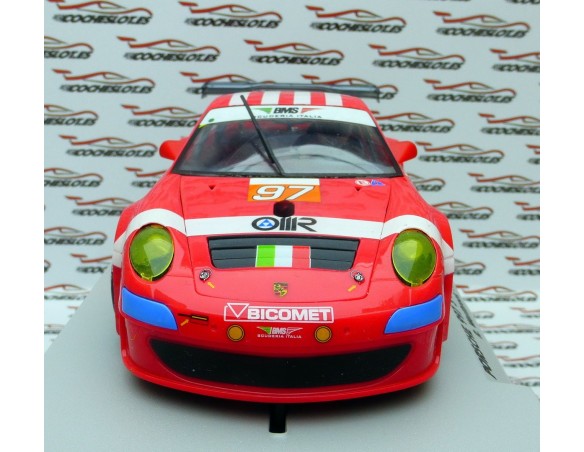 PORSCHE 997 3º GT2 24H LE MANS 2010 PEANA BLANCA.FLYSLOT