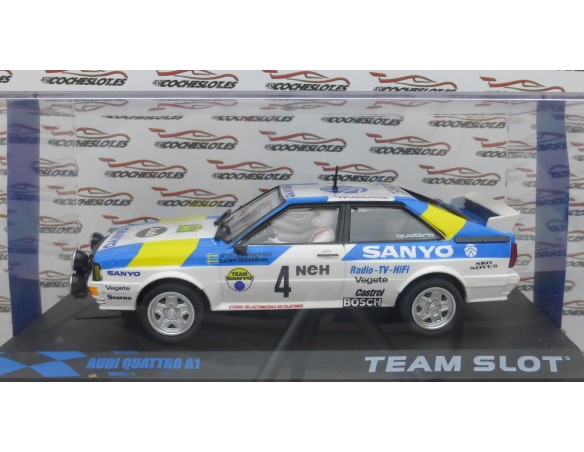 AUDI QUATTRO A1 SWEDISH”82 REF.12202 TEAM SLOT