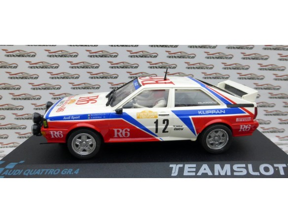 AUDI QUATTRO GR.4 MONTECARLO”82 REF.12204 TEAM SLOT