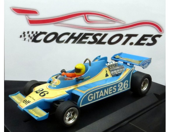 Ligier JS-11 F1	GITANES CON CAJA E INSTRUCCIONES AZUL CLARO 1981	REF.	4060	EXIN