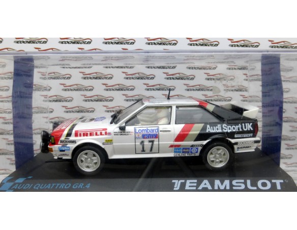 AUDI QUATTRO GR.4 “ RAC 82 “ REF/ 12205  TEAM SLOT