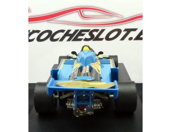 Ligier JS-11 F1	GITANES CON CAJA E INSTRUCCIONES AZUL CLARO 1981	REF.	4060	EXIN