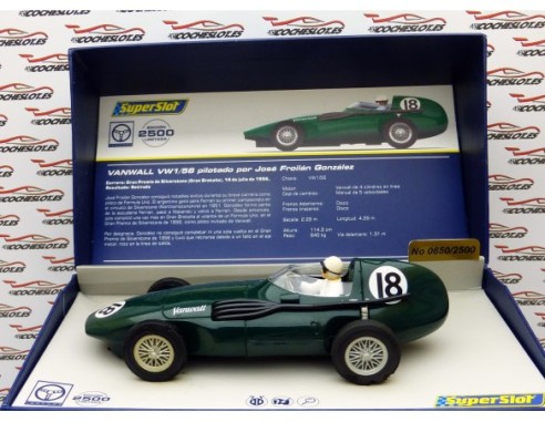 VANWALL SILVERSTONE 1956 REF.H3404a SUPERSLOT
