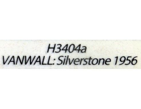 VANWALL SILVERSTONE 1956 REF.H3404a SUPERSLOT