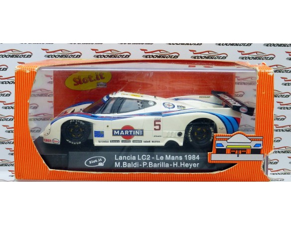 LANCIA LC2-84 Le Mans 1984, Nº5 MARTINI REF. SICA08B SLOT.IT