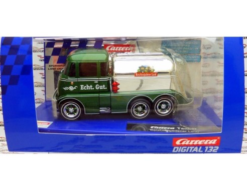CAMION CISTERNA VERDE Berchtesgadener Land R 1/32 EF.30889 CARRERA DIGITAL