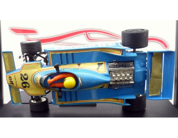 Ligier JS-11 F1	GITANES CON CAJA E INSTRUCCIONES AZUL CLARO 1981	REF.	4060	EXIN