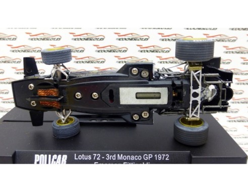 Lotus 72 Nº8 3rd  Monaco GP 1972 Emerson Fitipaldi MB REF.CAR02c POLICAR