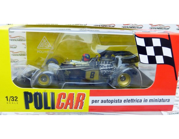 Lotus 72 Nº8 3rd  Monaco GP 1972 Emerson Fitipaldi MB REF.CAR02c POLICAR