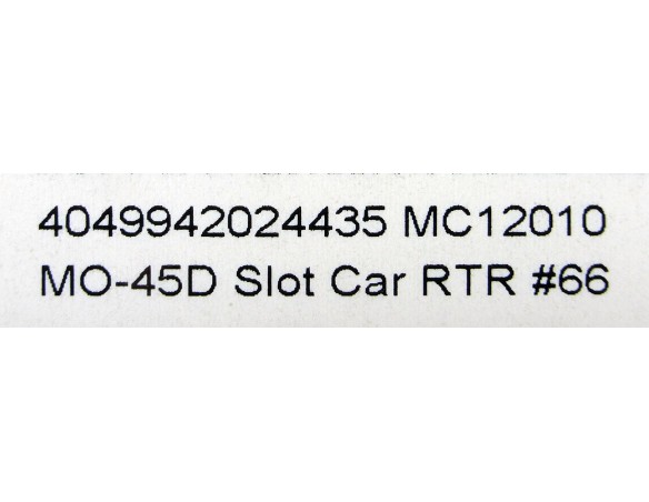 Cheetah Nº66 Yellow  REF. MC12010 MRRC